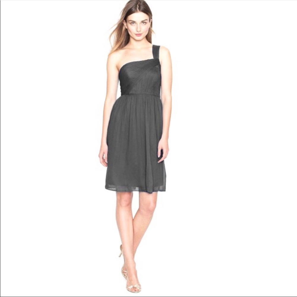 NWT | JCrew Lucienne Silk Chiffon Dress 10P